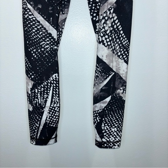 Lululemon Wunder Under Pant III Full-On Luon Static Mist White Black Leggings 4 - Picture 8 of 11